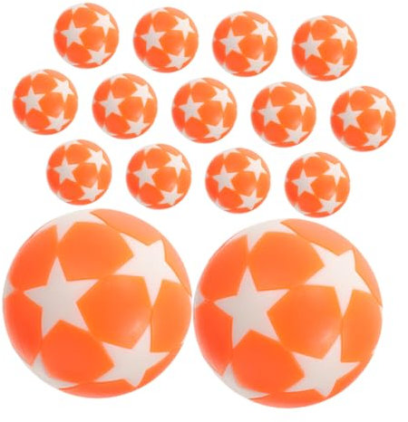DRESSOOS 15stücke Mini Tischfußball Bälle Austauschbare Kickerbälle Für Tischfußball Für Erwachsene Für Gesellige Spielabende