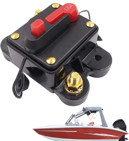 Siuwddee Disjoncteur | Fusible pour Moteur de Traîne - Bloc de Fusibles Automobile pour Inspection Électrique e Commerciale Bateau Quad Électricien Domestique