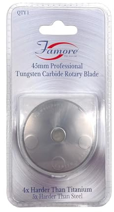 Nähwelt Flach Rollschneider Klinge von Famore