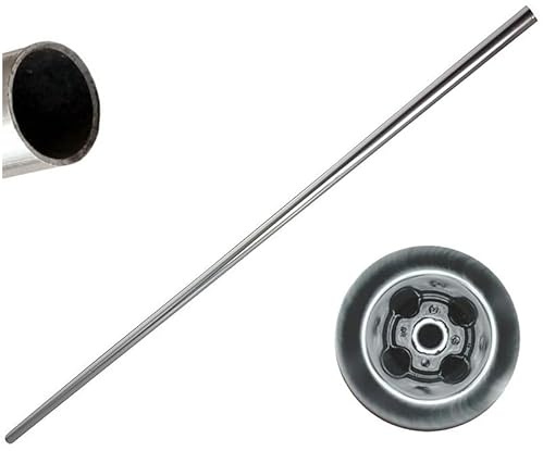 youth care Terra Ricambi - Tubolare per decespugliatore Diametro Esterno Ø26 mm Lunghezza 150 cm con Cuscinetti - per Trasmissione Ø8 mm Lunga 153 cm – Ricambio Agricolo Tubo Decespugliatore (Ø26 mm)