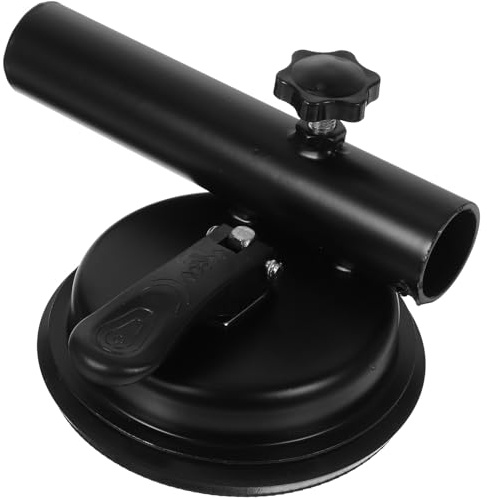 VICASKY Wear-Resistant Car Flagpole Holder with Suction Cup Multi-use Flag Pole Bracket for Secure Mounting Cars Motorcycles and Off-Road Vehicles Easy Installation Stable Wind-Resistant