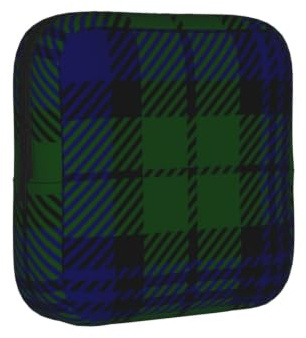 Black Watch Tartan Plaid, Aufbewahrungsbeutel für Damenbinden, Periodenbeutel, Tamponbeutel für Frauen und Teenager-Mädchen