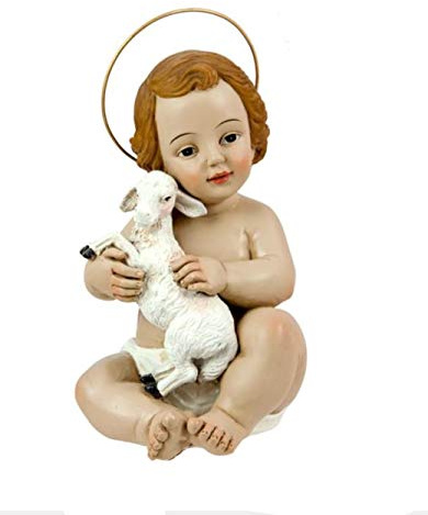 J.S.A NIÑO JESÚS con Oveja