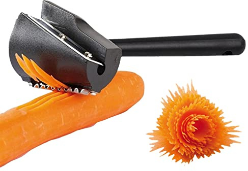 Curler und Karottenschäler | Gemüseschneider Karottenschneider Spiralschneider | Küche Gemüse Schneider Küchenzubehör Rolle Dekorative Blume Kartoffel Karotte Cutter