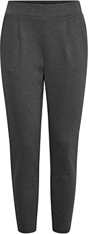 ICHI IHKATE Pique PA Damen Sweathose Sweatpants Relaxhose mit Stretch Enger Schnitt