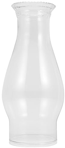 PACKOVE Vintage Kerosinlampenschirm Aus Ersatzteil Für Petroleumlampe Transparent Kompakte Für Alte Öllampen Praktischer Lampenschirm Für Gemütliches Licht