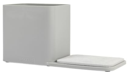 Salter Cool Hues Sink Caddy, Stone Base Dual Compartment