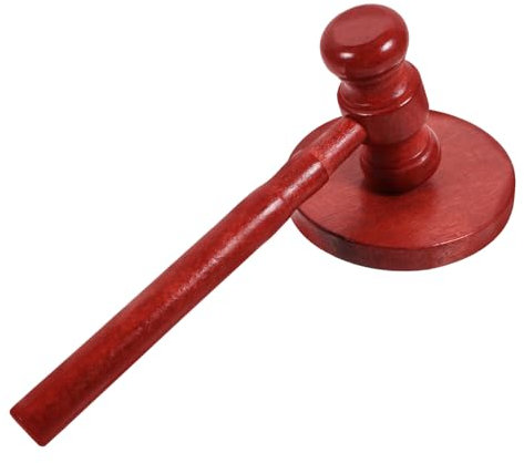 Amosfun 1satz Richterhammer Für Mädchen Grabwoche Zeremonie Handgefertigter Gavel Mit Sockel Einzigartiges Design Vielseitig Einsetzbar Für Rollenspiele Und Anwaltsbedarf