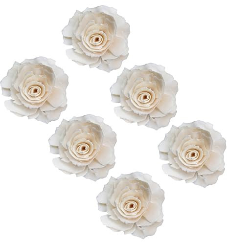 PRETYZOOM 12 STK Diffusor Wohnkultur bürodeko Aromatherapie-Zubehör Kit mit ätherischen Ölen Aromazerstäuber Anlage Pfingstrose Diffuse Blumen Aroma Blumen ätherisches Öl Pflanze Schilf Weiß