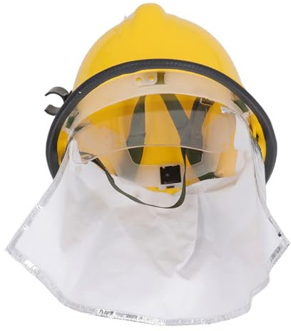 Kämpfer-Schutzhelm, Feuerwehr-Schutzhelm, Robust, Stoßfest, Durchstoßfest, für Notfälle Im Freien
