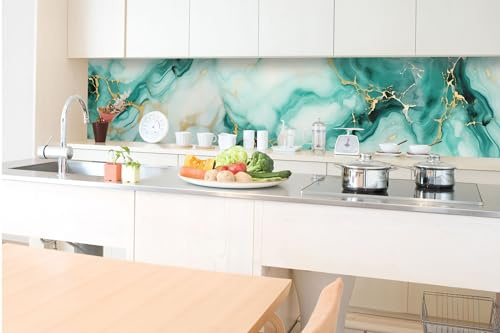 Dimex Küchenrückwand Folie Selbstklebend SCHÖNE Schmetterlinge IM Feld 350 x 60 cm | Klebefolie - Dekofolie - Spritzschutz für Küche | Made in EU