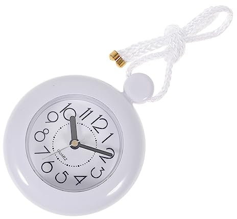 Alipis wasserdichte Badezimmer Wand Uhr Wand Uhr Für Badezimmer Und Küche Einfach Aufzuhängen Ohne Batterie Design Für Stilvolle Heimdekoration