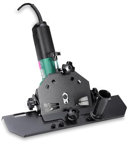 Xanadued Tile Chamfering Machine, 45 Degree Ceramic Tile Chamfering Machine,45 Degree Manual Tile Cutter, Aluminium Alloy Porcelain Ceramic Floor Tile Cutting Machine (Black Screw and Nut)
