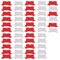 RC Accessory Race For Mini RC Drift For Racing Car Track Set Obstacle Field Fence Drift Track Runway Racetrack 50 Pcs Road Barriers Decorative Accessories