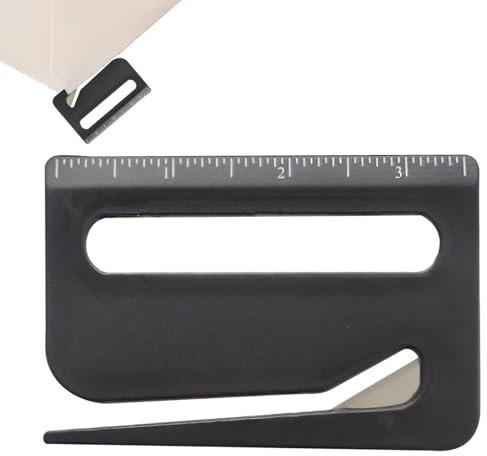 Taglierina per buste tagliacarte, taglierina apripacchi - Taglierina per carta da regalo | Strumento per aprire lettere, taglierino per posta, per nodi di di animali domestici, con estremità appuntita