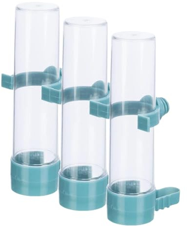 TRIXIE #5410 Futter- und Wasserspender 50ml, farblich Sortiert, zufällige Farbauswahl (Packung mit 3)
