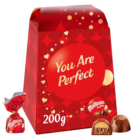 Maltesers Truffle Medium Gift Box 200G with Happy Birthday Sleeve (You Are Perfect)