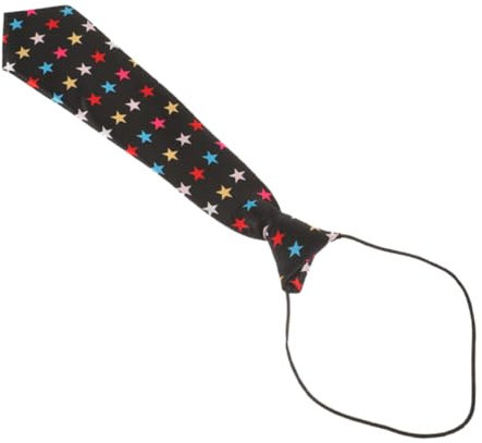 Homoyoyo Krawatte Für Jungen Kleinkind Krawatten Einheitliche Krawatte Krawatten Studentenkrawatte Gestell Binden Männer Kinderkrawatte Nackenband Krawatte Bogen Black Stoff