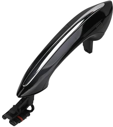 Auto Esterno Maniglia Per B&MW Per Serie 5 7 F07 F10 F11 F01 F02 51217231931 Maniglia Della Portiera Copertura Esterna Anteriore Posteriore Auto Comfort Accesso Keyless Go(Nero)