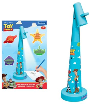 Lexibook, Toy Story Projecteur de Dessin, CRP10TSLXB | Activité créative, Apprentissage du dessin, Support stable, Pour enfants, Bleu