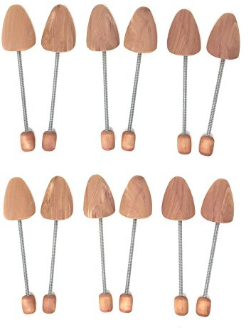 Cedar Elements Little Wholesale Program - Women's European Style Shoe Trees - 6 Pack Free Shipping (Large)