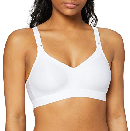 Triumph Triaction Wellness N Sports bra non-wired Femme, WHITE, 85D