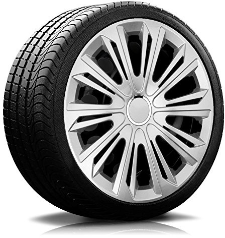 16 Zoll RKK06 Premium Line (Silber) Radkappen/Radzierblenden 4 Stück