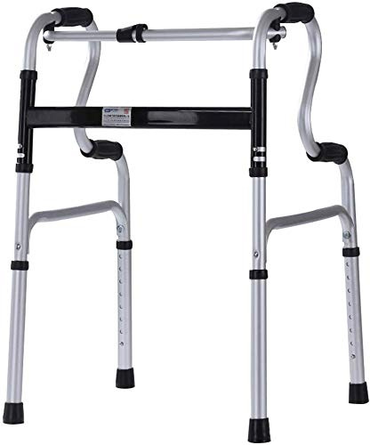 TYZXR Andador Plegable Altura Ajustable Sin Ruedas Sin Asiento Andador Anciano