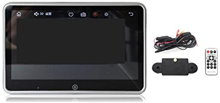 EBAYTV Lettore Dvd Portatile Monitor for poggiatesta for Auto Ultrasottile da 10 Pollici Lettore MP5 Link Schermo Video FM HD 1080P con Lettore multimediale USB/SD(1 PCS 10.1 inch)