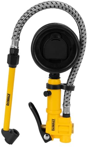 Dewalt DXCM024-0438 2.5 in. Digital Inflator With 15 in. Steel Braided Hose