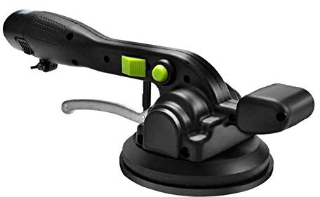 Piastrellista per piastrelle, piastrellista, martello vibrante per piastrelle in gomma | Ventose in alluminio portata 100 kg | per facilitare la piastrellatura per la posa di rivestimenti e rivestime