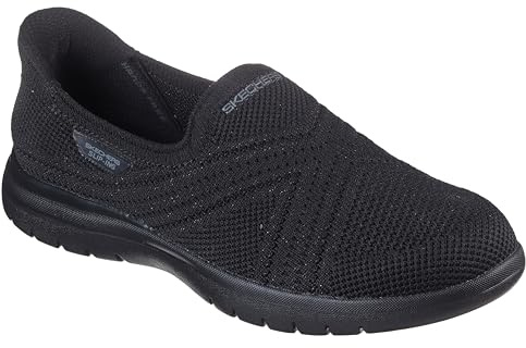 Skechers Damen ON-The-GO Flex Excellency Sneaker, Black, 41 EU