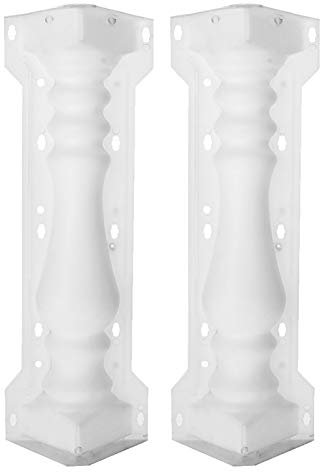 YANHAO Betonform Pflastersteine Römische Spalte Mold Balkon Garten Pool Zaun Zement Geländer Gips Betonform Säule Mold Leitschiene Gebäude