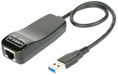 NIWPPKIMX Tarjeta de Red Gigabit con Cable USB 3.0 a RJ45 LAN 10/100/1000 Mbps Adaptador de Red Ethernet Ethernet for PC Red de Alta Velocidad