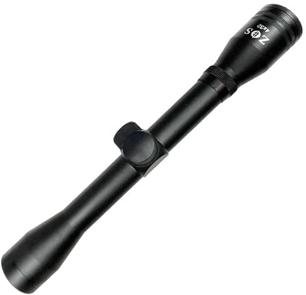 Visor telescópico ZOS 4X32 | mira telescópica para caraibnas, Rifles y escopetas de balines o perdigones (Aire comprimido) con Montura de 11mm
