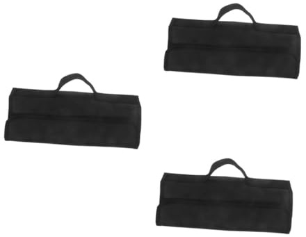MAGICLULU 3pcs Oxford Cloth Roll Bag Tool Bag for Kitchen Utensils Portable Storage Pouch