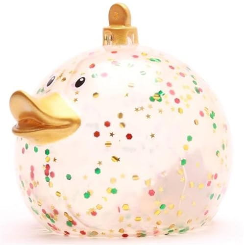 Badeenten Varianten Weihnachtskugeln (Weihnachtskugel Badeente - Glitzer)