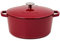 Gerlach Le Creuset Cocotte 1760 - Cacerola de hierro fundido con tapa (5 L, para todo tipo de fuegos), color marrón