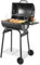 Holzkohlegrill Grillwagen - Kohlegrill Griff, Grillrost und Thermometer, Holzkohlegrills Mit Deckel | Smoker Grill Holzkohles Holzkohlegrill groß, BBQ Grill Gartengrill Holzkohle