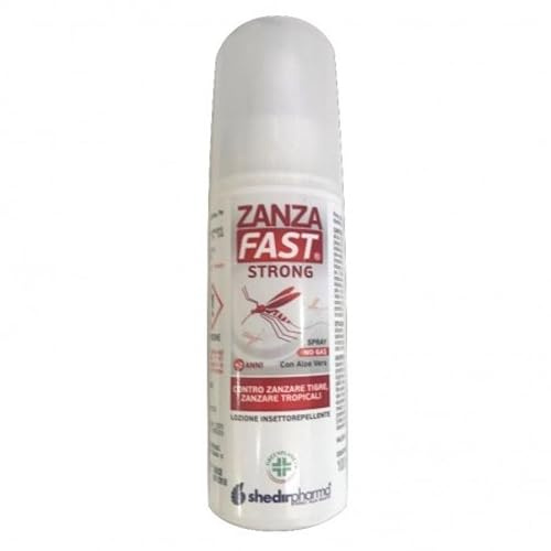 promo 2 pezzi ZANZAFAST STRONG 100ML 2x100 ml