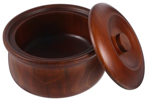VICASKY Bol avec Couvercle pour Fruits et Snacks et Sûr Design Rétro Simple Maison et Boutique Dimensions