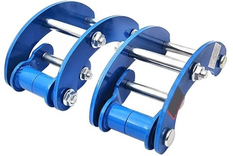 Espaciadores Coche Para Mitsubishi Para Triton L200 MK ML 06-15, Ballesta Trasera, Grilletes Dobles Confort Kit De Elevación De Suspensión