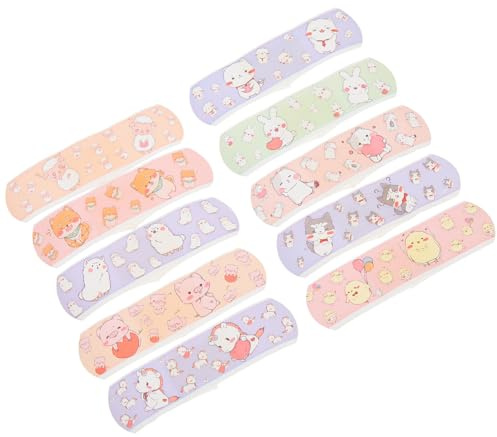 Abaodam Cartoon Adhesive Bandages Box Breathable Cute Pattern Boys and Girls Wound Care Patch for Scrapes
