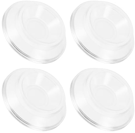 PLAFOPE Protections Antidérapantes pour Piano Droit en Abs, Coupelles de roulettes pour Meubles, du Bruit et Absorption des Vibrations sur Sols Durs