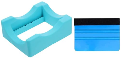 NUOBESTY Portavasos de Silicona Antideslizante con Escobilla de Fieltro para Manualidades, Soporte Compacto Reutilizable para Tazas Pequeñas en Interiores, Accesorios de Cocina para