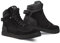 SHIMA SX-2 EVO Motorradschuhe für Herren - Atmungsaktiv, Verstärkte Leder Biker Motorradstiefel Männer mit Knöchelstütze, Rutschfeste Sohle, Schaltpolster (Schwarz, 43)