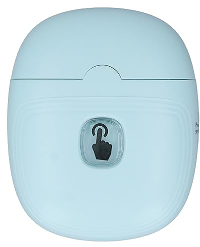 Cortauñas Eléctrico Automático, Cortauñas de Seguridad Eléctrica, Cortauñas de Seguridad Inteligente Recargable para Bebés y Adultos (Azul)