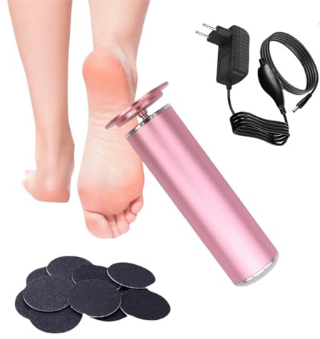Footglow Hornhautentferner, Elektrischer Hornhautentferner Fußpflegegerät Pediküre, Hornhautentferner Elektrisch, Foot glow Maschine, Footgloworiginal effektiver Callus Remover