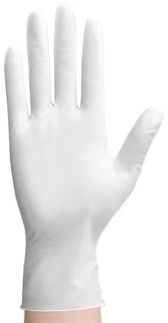 PBHOVIITG 30 Stück Nitril-Geschirrspülhandschuhe for Reinigen der Küche, langlebige Einweg-Ding Qing-Haushaltshandschuhe