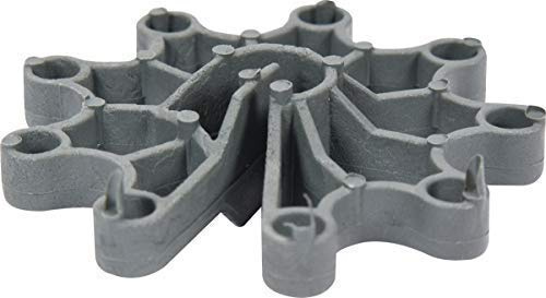 Abstandhalter senkrecht für Bewehrungsstahl Betonstahl Moniereisen 50 Stück (10-20mm)